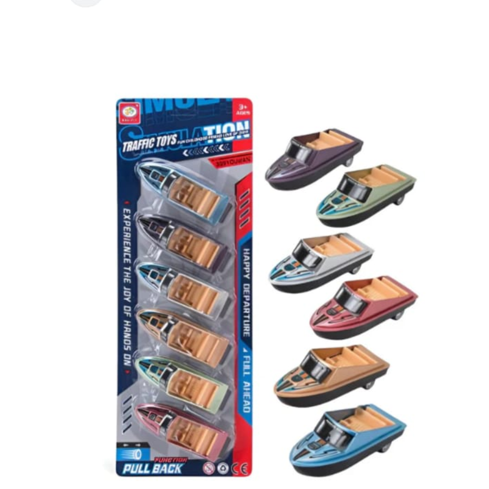 Набор лодок 6 шт