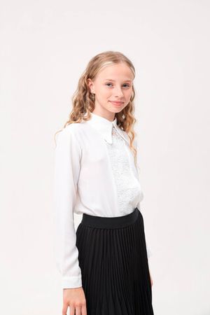 Блуза с длинным рукавом для девочки DELORAS C63222