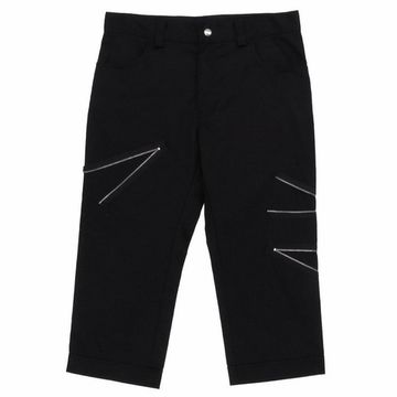 Бриджи с молниями черные (001)