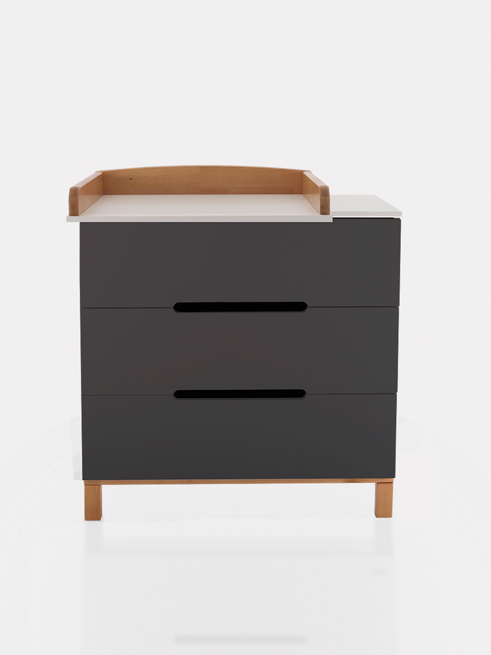 Комод RANT "INDY" 3 ящ. (арт.97) Moon Grey