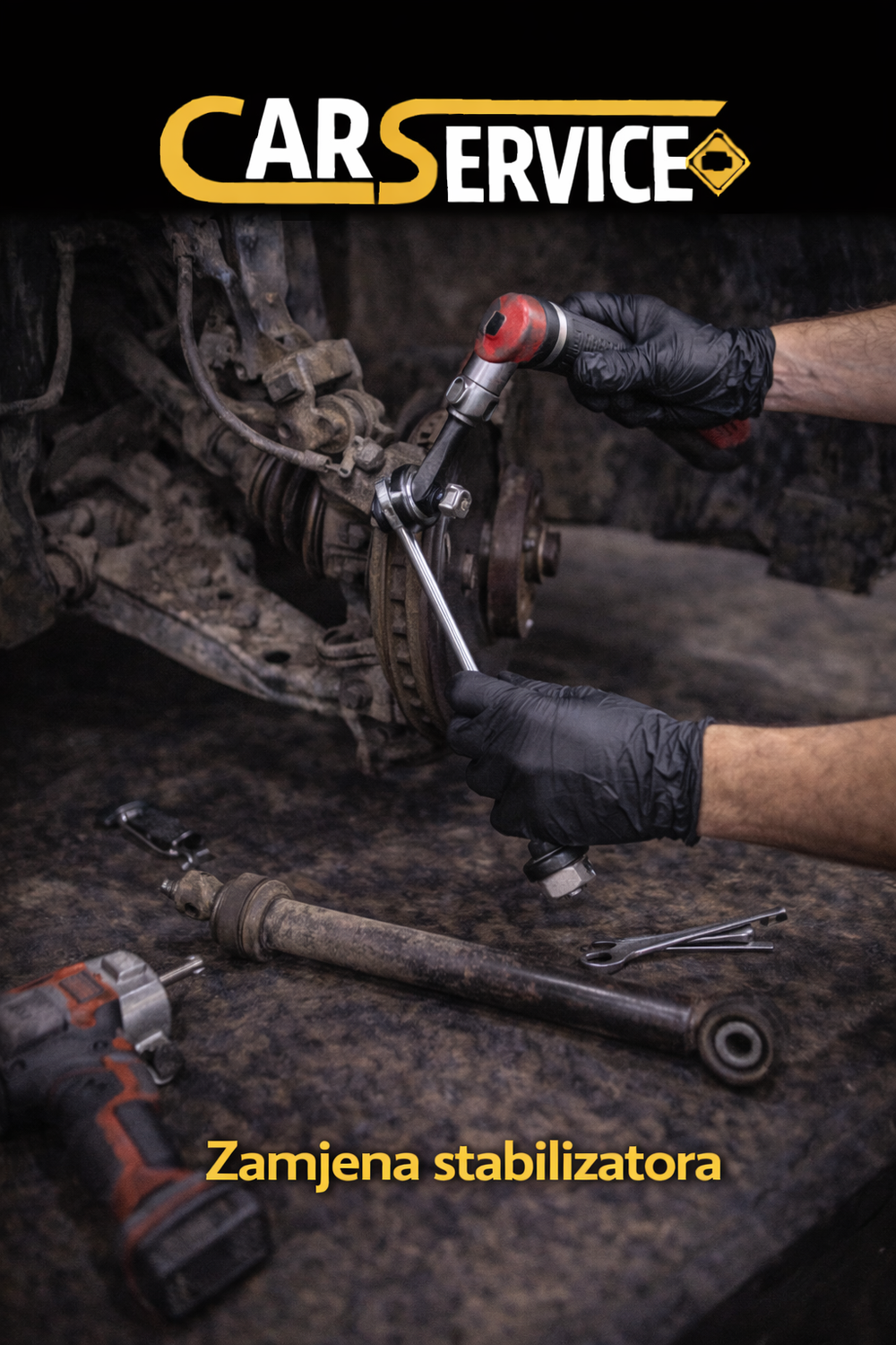 Zamjena stabilizatora (spone stabilizatora) — 1 kom.