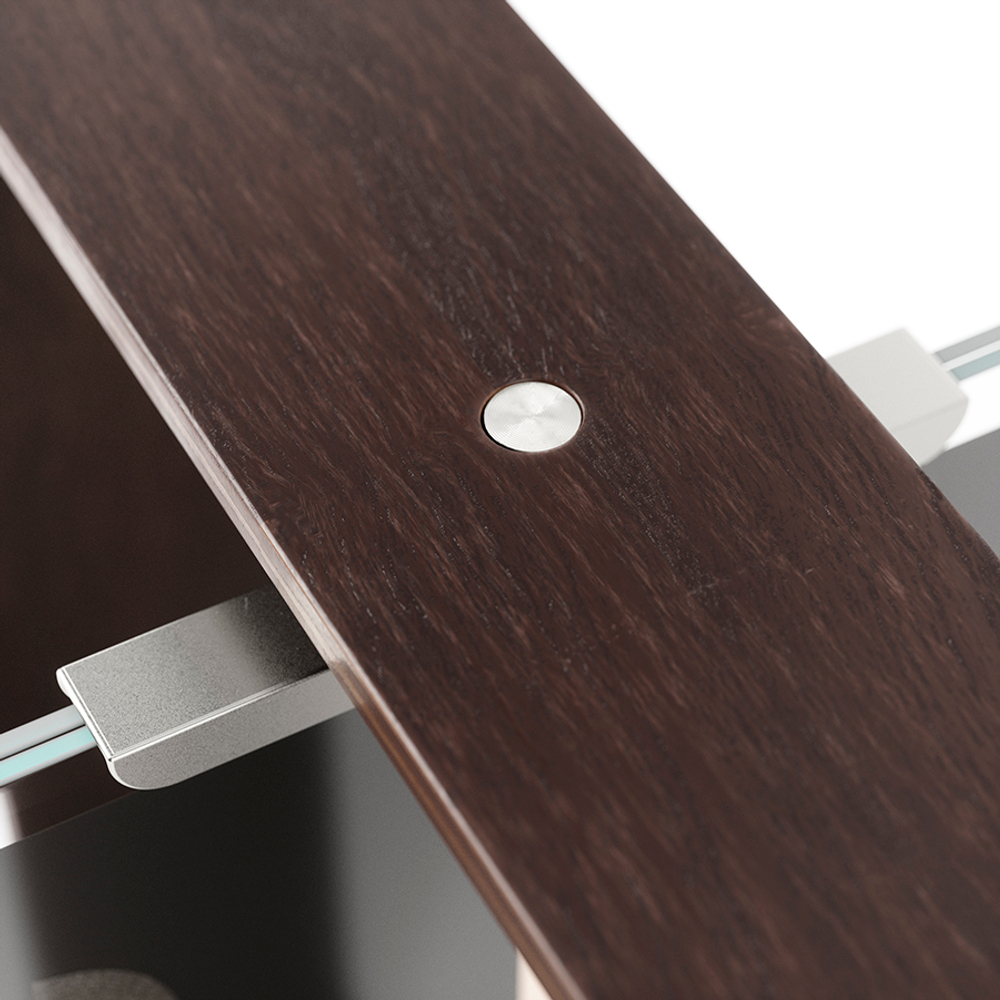 Фоторамка двухсторонняя bellwood, 26х31 см, орех