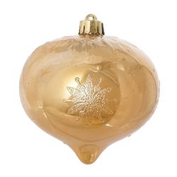 GAEM Набор из 2шт Украшение новогоднее "Шар счастье", D 9.5 см, L17 W9,5 H9,5 см