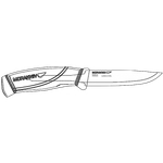 Нож MoraKNIV 12213 Companion F Rescue Нерж.сталь Оранжевый 11828 / 126657 ---