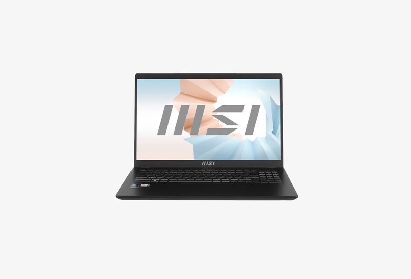 Ноутбук 15.6" MSI Intel Core i7-1255U 1.7 ГГц 16 ГБ DDR4 Intel Iris Xe Graphics Modern 15 B12M-208RU