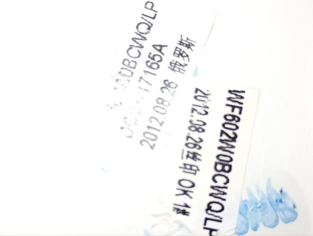 WF602W0BCWQ/LP кт23 Панель лицевая для стиральной машины Samsung DC97-17165A б/у