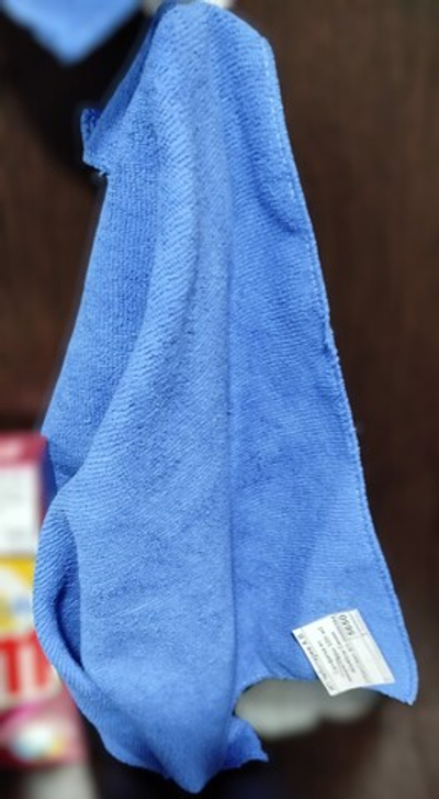 Салфетка из микрагофры 320г.м2 40х40см Синяя  UrbanClean БП-00000354