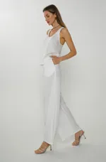Брюки Alexandra Talalay AT033 белые