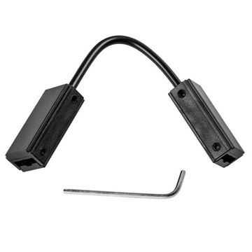 Соединитель трековый однофазный 48V регулируемый гибкий 507157 чёрный Due Lightstar