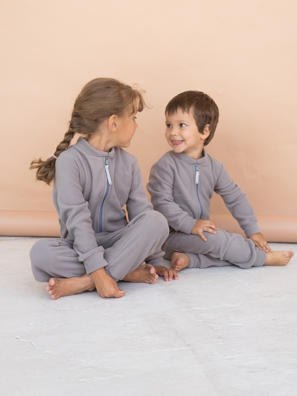 Поддева флис-антипиллинг (Пепельный) 21-4006-78