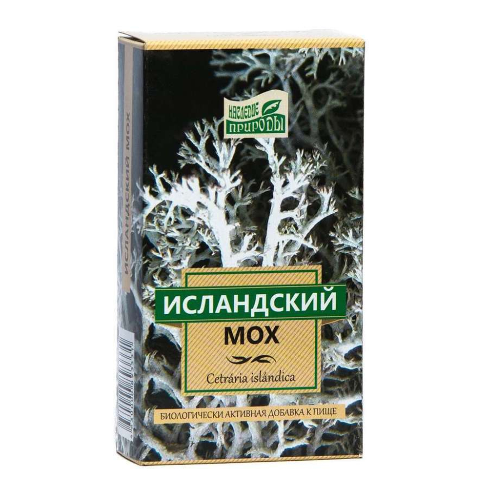 Исландский мох 30г. Наследие природы (Камелия-ЛТ)