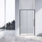 Душевая дверь Vincea SLIM-N VDS-4SN120CLB 120 черный/прозрачная