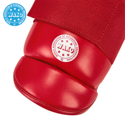 SPP-2124w Защита голени PANTHER WAKO APPROVED красная