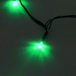 Гирлянда для дома 3,5м 36 ламп LED зелёный пров.,8 реж, IP-20, Зелёный
