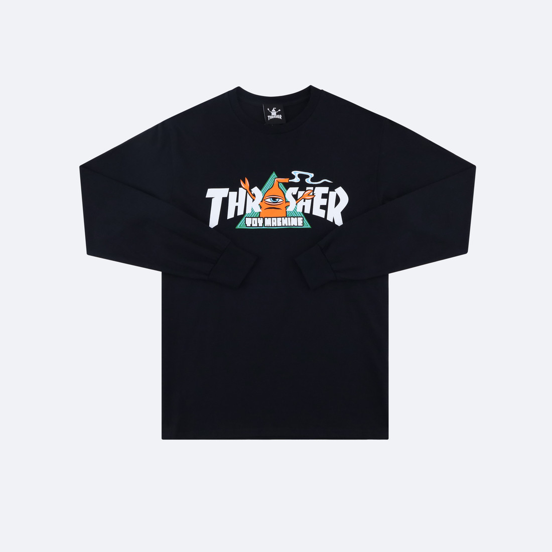 Купить Лонгслив Thrasher x Toy Machine Vortex L/S (black)