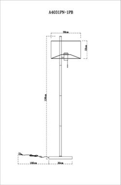 Торшер Arte Lamp