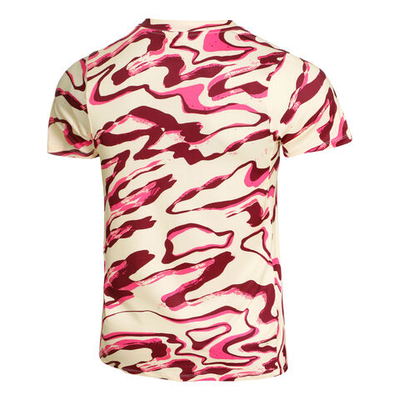 Мужское теннисное поло Nike Dri-Fit Advantage Court Print T-Shirt Men - Yellow, Multicoloured