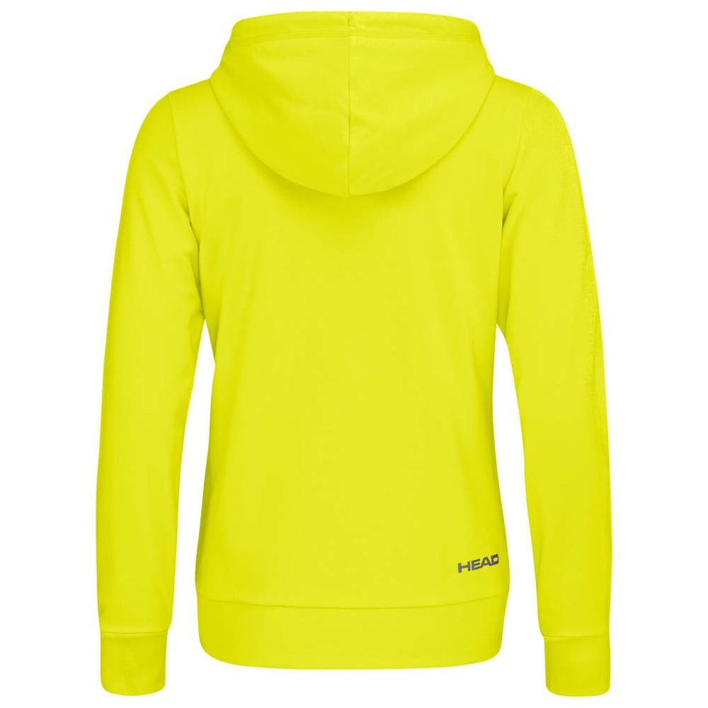 Женская теннисная куртка Head Club Greta Hoodie FZ W - Yellow