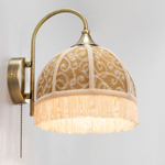 Citilux Базель CL407315 Бра с абажуром Вышивка и выключателем