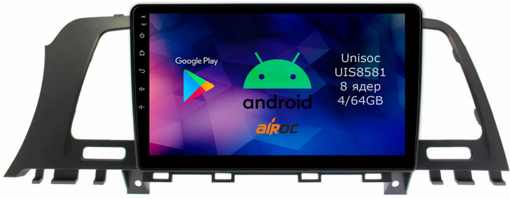 Магнитола для Nissan Murano 2008-2015 - Roximo RM-1216 Android 12, 8-ядер, 4/64Гб, SIM-слот