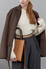 БАЗОВЫЙ ТОНКИЙ РЕМЕНЬ С МЯТОЙ ПРЯЖКОЙ BEIGE