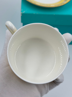 Набор из 2х чайных пар Tiffany & Co, Pink Tulip