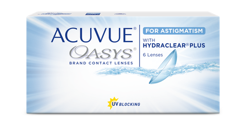 ACUVUE OASYS for ASTIGMATISM with HYDRACLEAR® PLUS (6 линз) -2,25