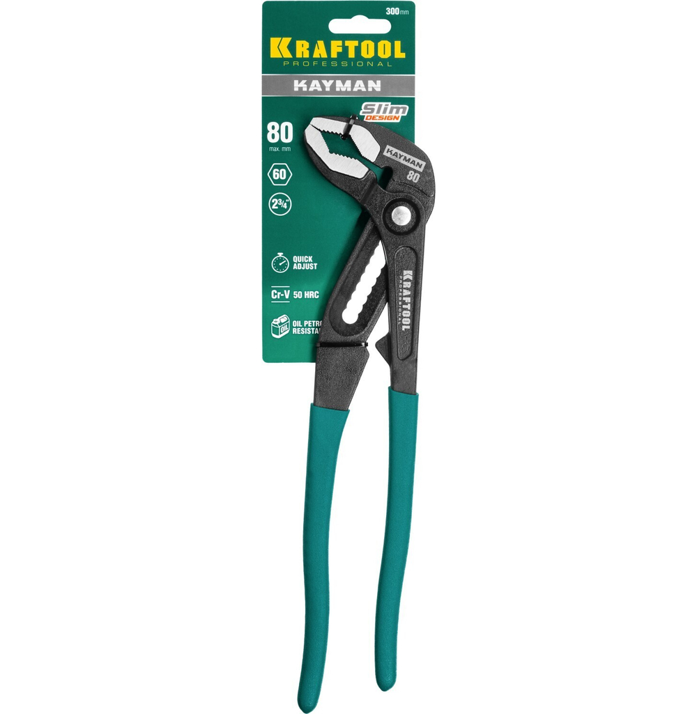 KRAFTOOL KAYMAN, 300 мм, переставные клещи (22353-30)