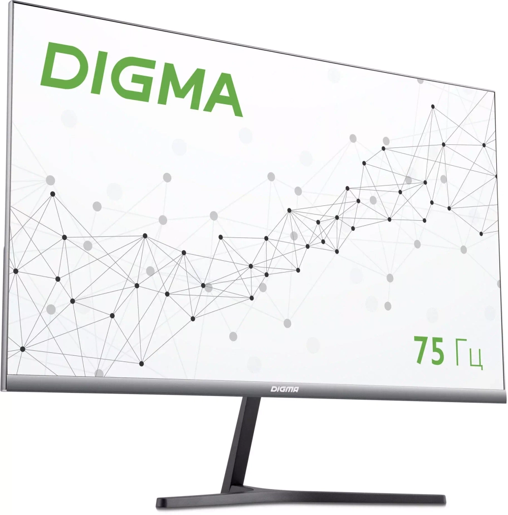 Монитор ЖК Digma DM-MONB2404 23.8" Grey 5ms HDMI, DisplayPort, VGA