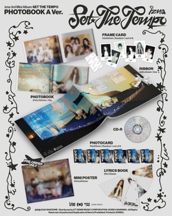 (ПРЕДЗАКАЗ) Альбом izna - SET THE TEMPO 3rd Mini Album PHOTOBOOK 2 Version SET