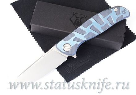 Нож Широгоров F95T Gen.4 М390 Т-узор анодирование