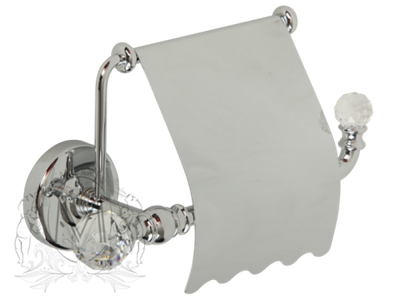 Бумагодержатель закрытый Migliore Amerida ML.AMR-60.406.CR хром Swarowski