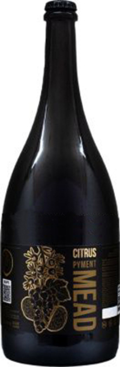 Медовуха Степь и Ветер Цитрус Пимент / Mead Steppe & Wind Citrus Pyment 1.5л - стекло