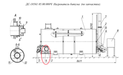 Д649А-1 1500030 Труба жаровая