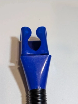 +x Воронка непроливайка для мототехники и др. Синяя