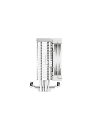 DEEPCOOL AK400 WH LGA1700/1200/115X/AM5/AM4 (18шт/кор, TDP 220W, PWM, Fan 120mm, 4 тепл. Трубки, белый) RET