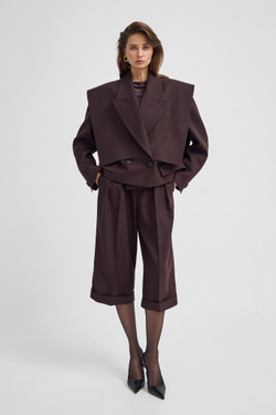 Жакет с акцентными деталями