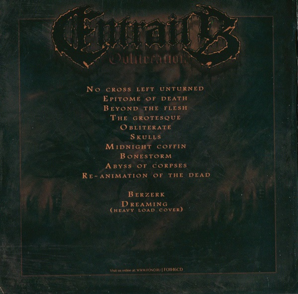 Entrails / Obliteration (RU)(CD)