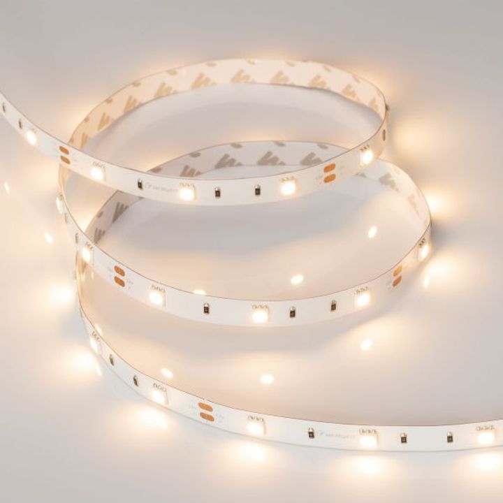 Светодиодная лента Arlight 7,2W/m 30LED/m 5060SMD теплый белый 5M 018102(2)