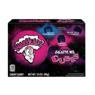 Конфеты Warheads Galactic Cubes