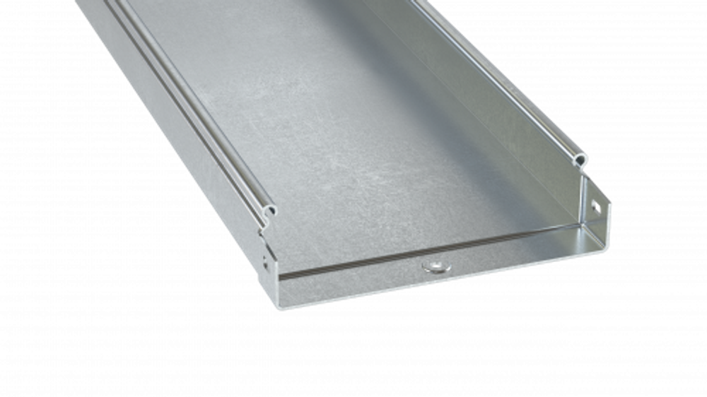 Лоток  50x150х4000, 1,2 мм, цинк-ламельный