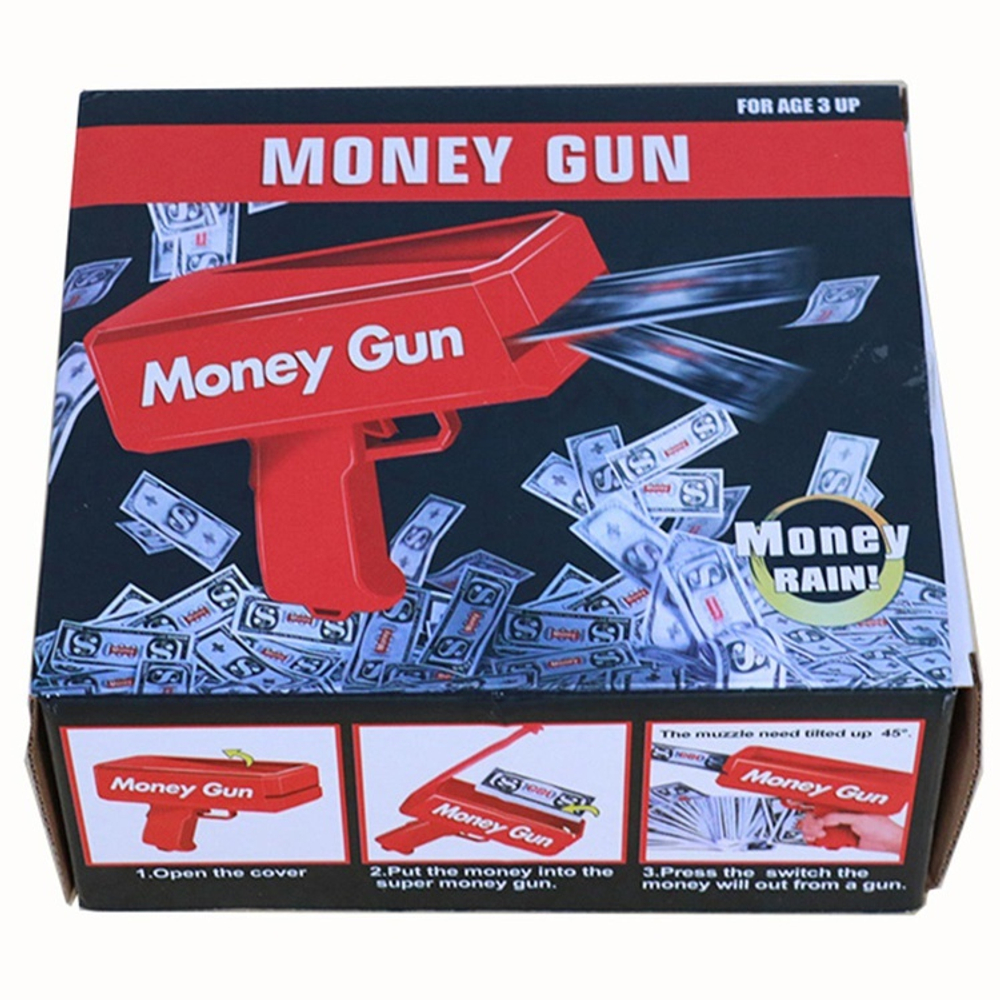 Карнавальный аксессуар «Денежный пистолет»