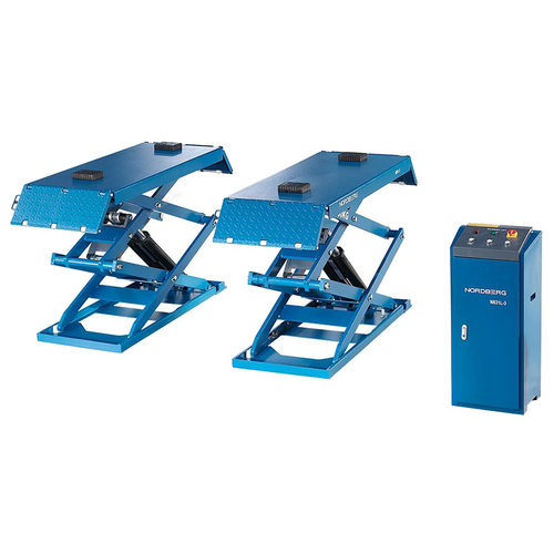 NORDBERG (N631L-3B_220) Подъемник ножничный низкопрофильный 220В, г/п 3т