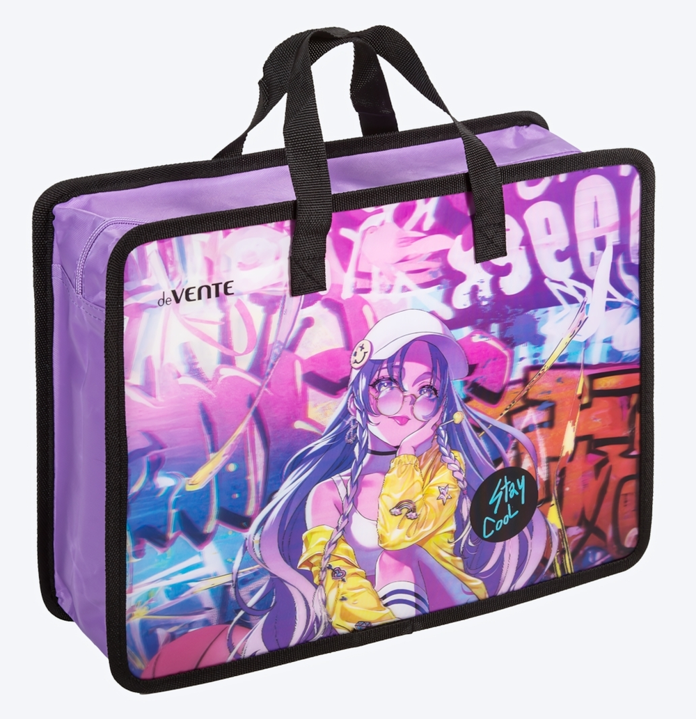 Папка А4 пластик 500 мкм "Stay Cool" (deVENTE)