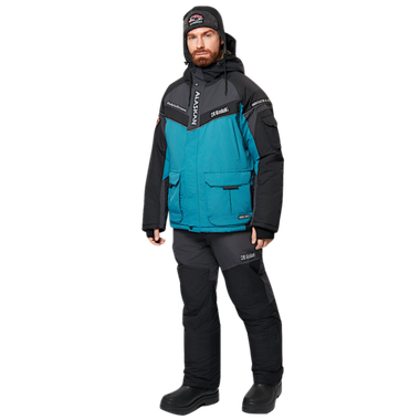 Костюм Alaskan зимний Dakota Stream -30°С 10/10 Морская волны / Серый / Чёрный ASDSGGB -