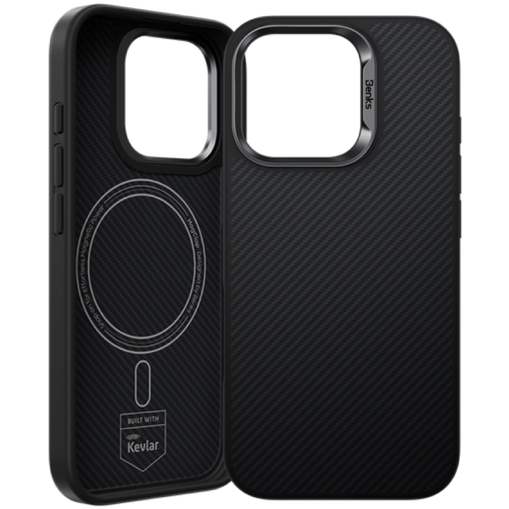 Чехол Benks Kevlar для Apple iPhone 16 Pro, кевларовый