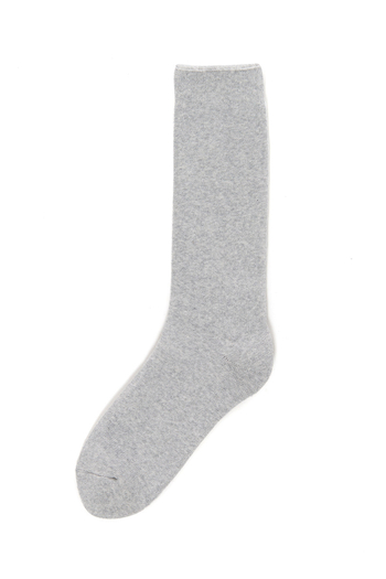 Носки махровые из хлопка Серый меланж