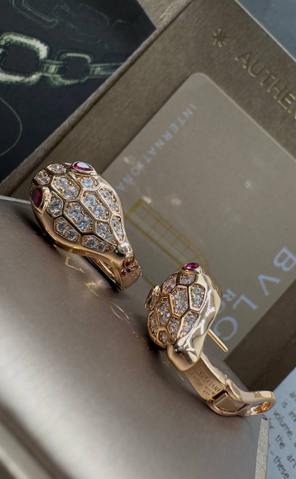 Серьги Bvlgari