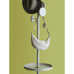 Вешалка напольная с полкой Lingon, слоновая кость