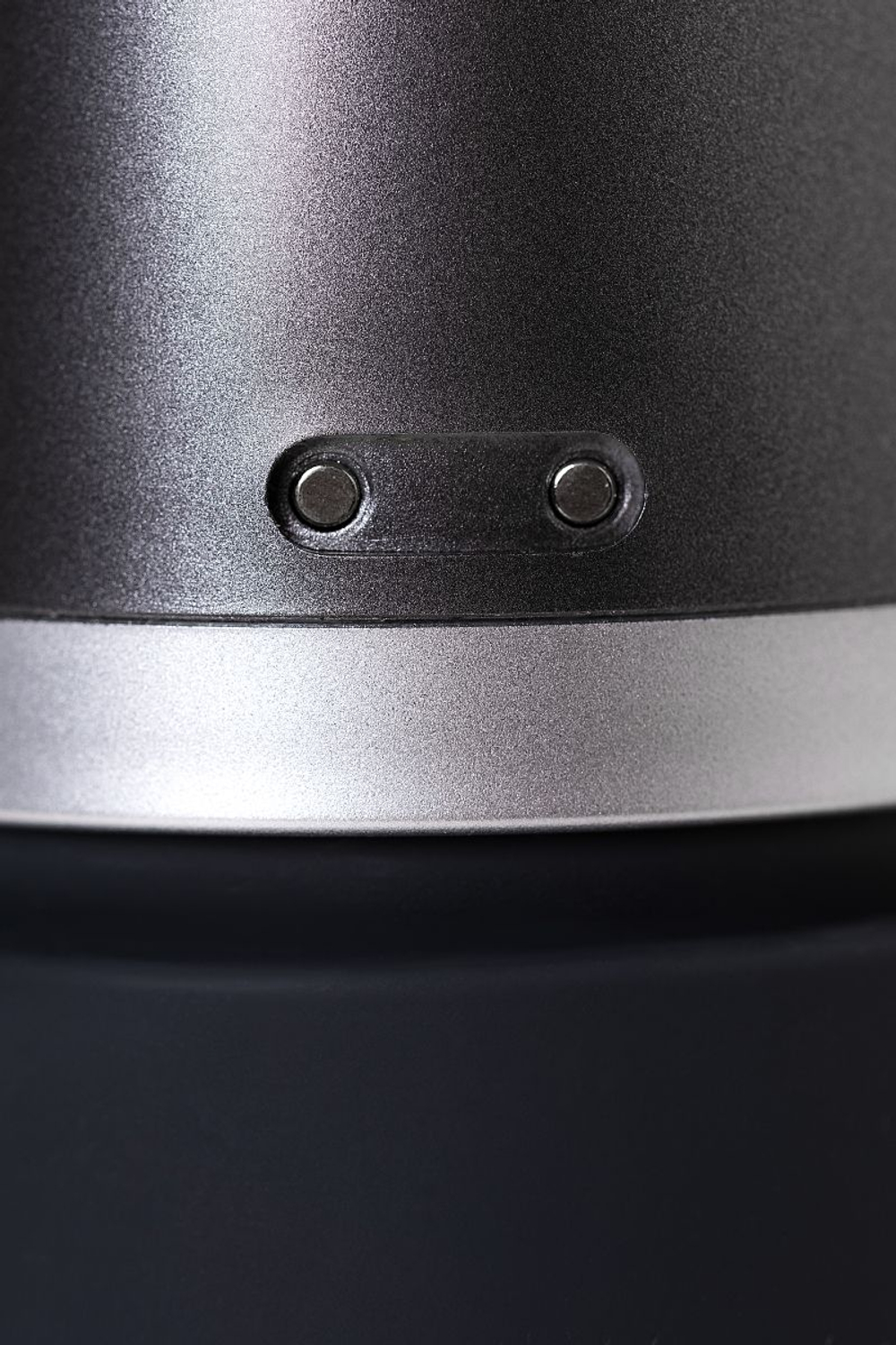 Серый жезловый вибратор Le Stelle HIDRA с нагревом (Цвет: серый)